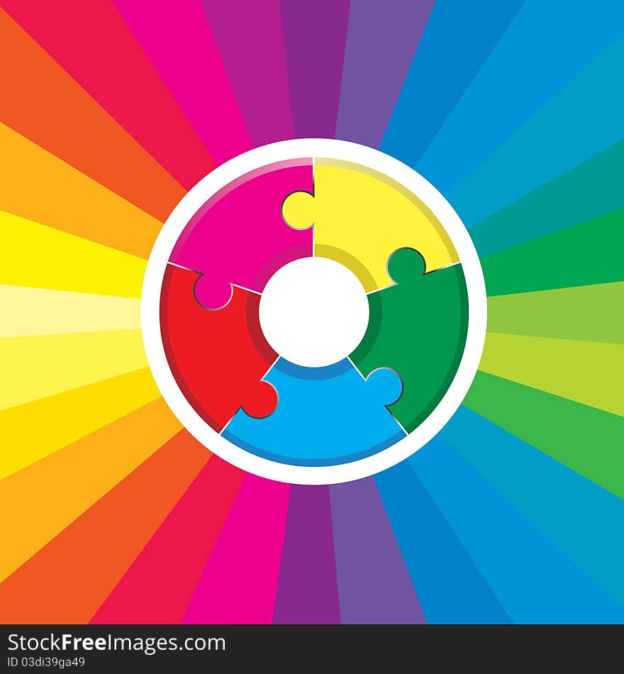 A colourful abstract rainbow background. A colourful abstract rainbow background