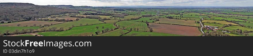 Viewing the cheshire plains