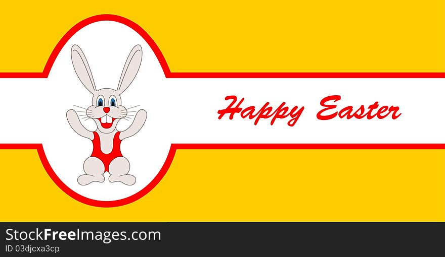 Easter greeting card