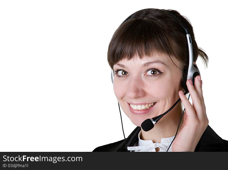 Portrait of a Girl with Headphones