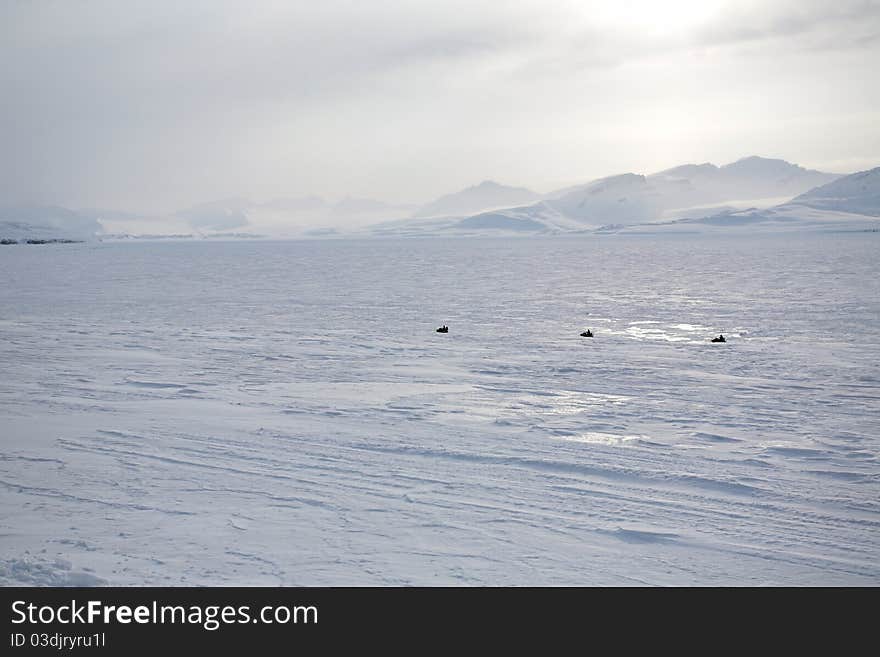 Winter in The Arctic - SPitsbergen, Svalbard