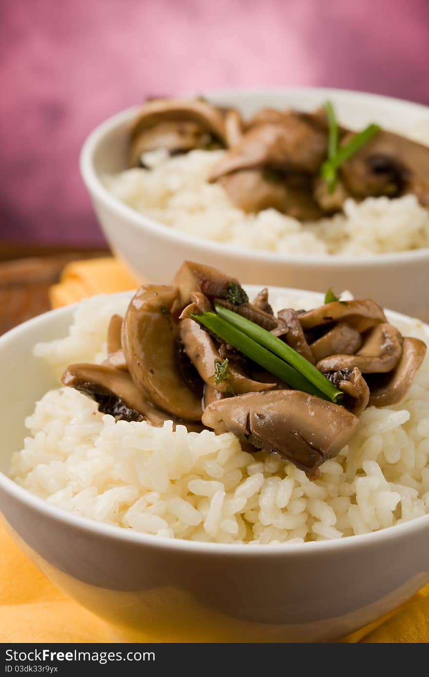 Risotto With Mushrooms