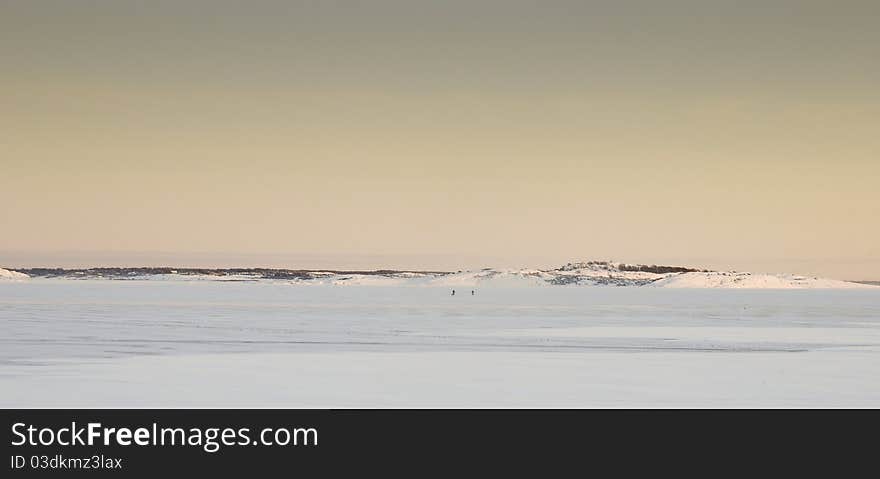 Swedish Coast In Winter 2