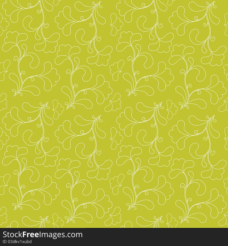 Green Seamless Background.