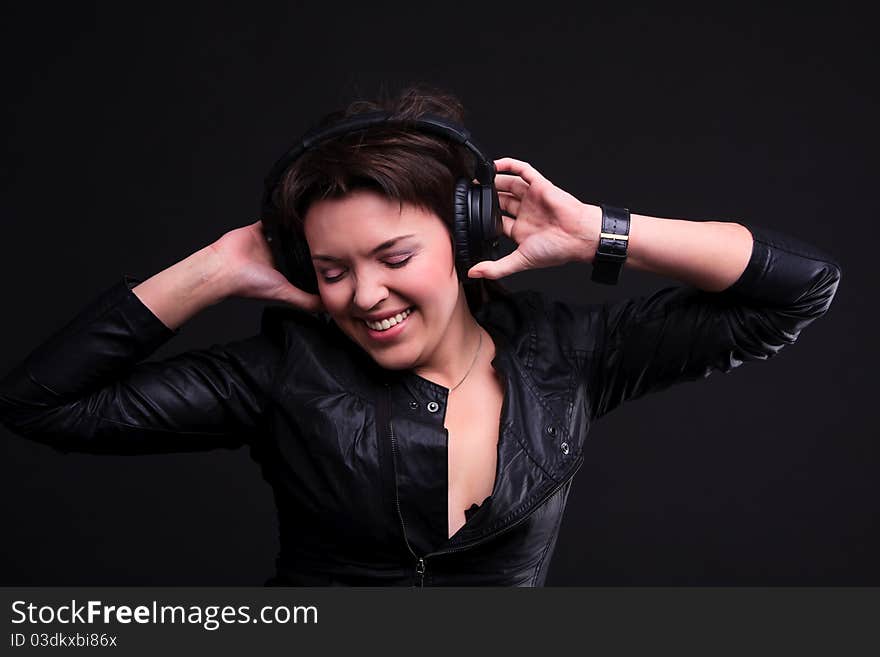 Beautiful Headphones Girl