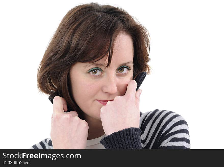 Attractive woman portrait