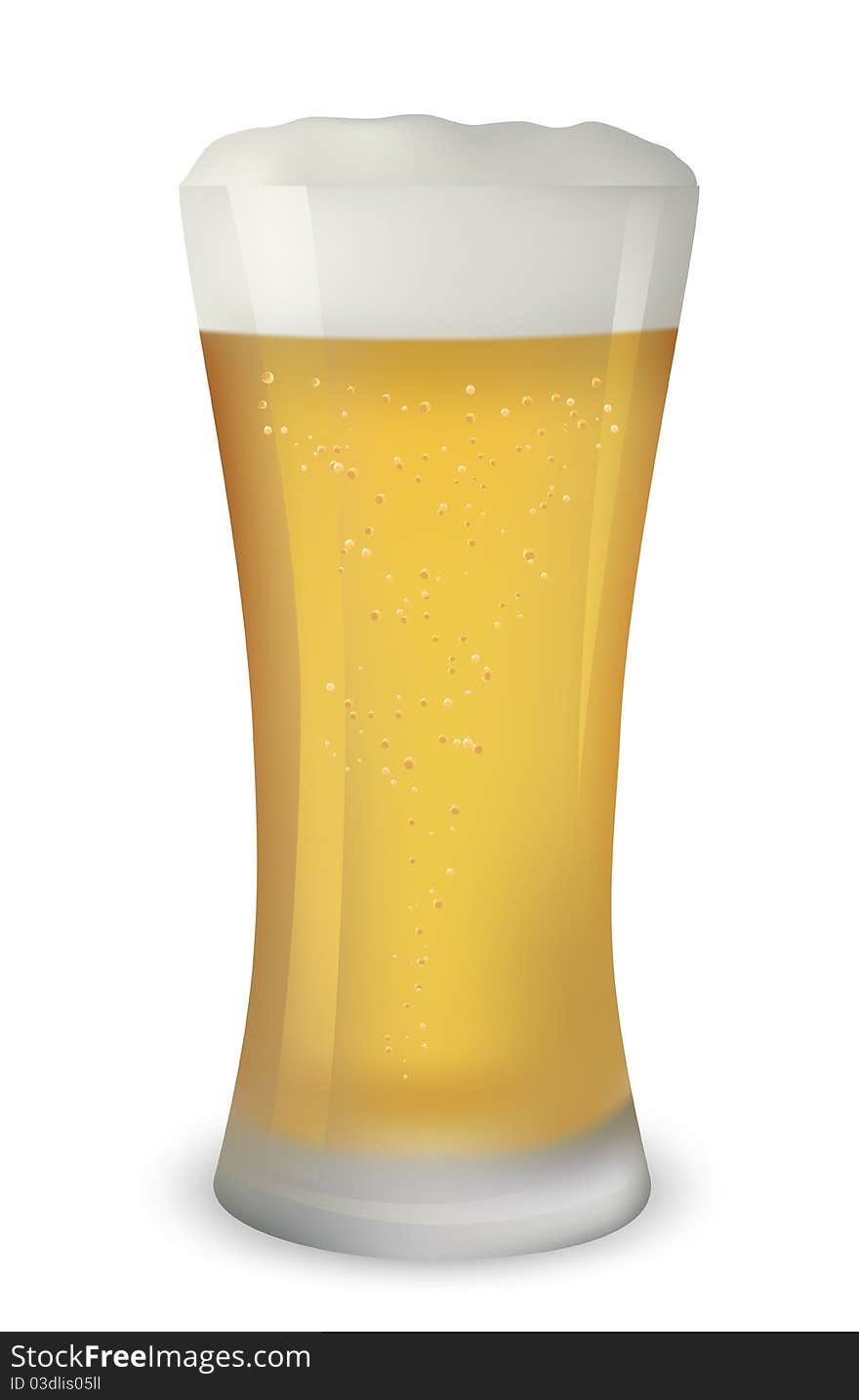 Glass of beer