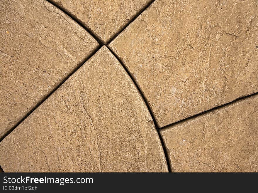 Decorative Stone paving