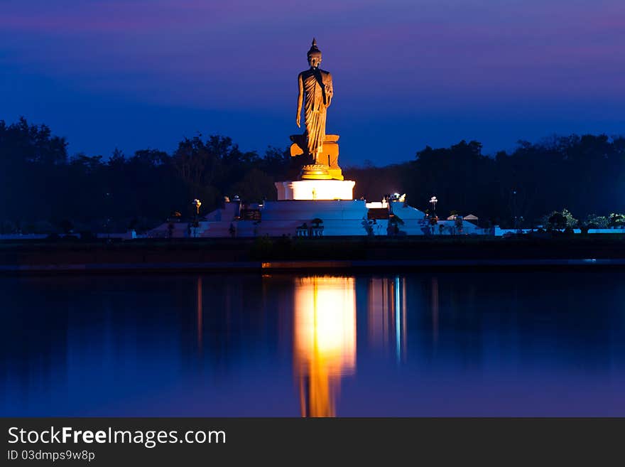 Statue Of Buddha in the Phutthamonthon district