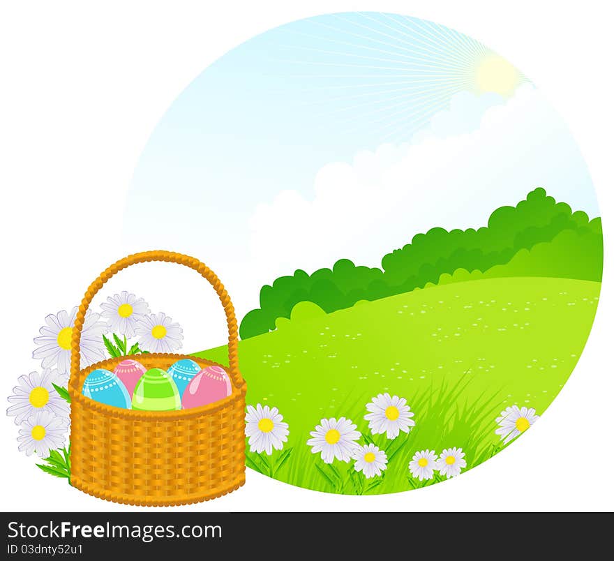 Easter landscape