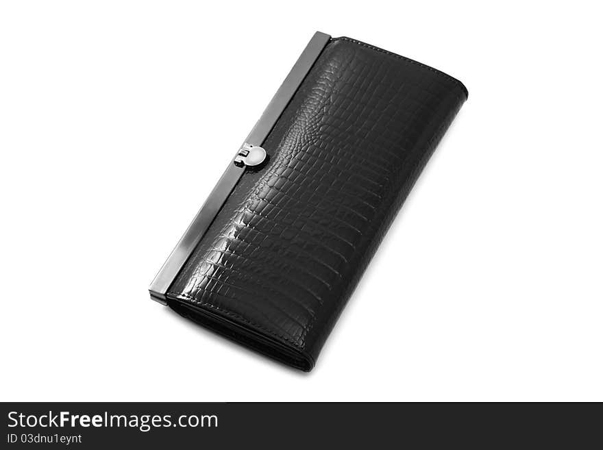 Wallet isolated over white background