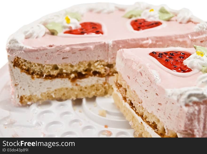 Appetizing cake in the photo. Appetizing cake in the photo