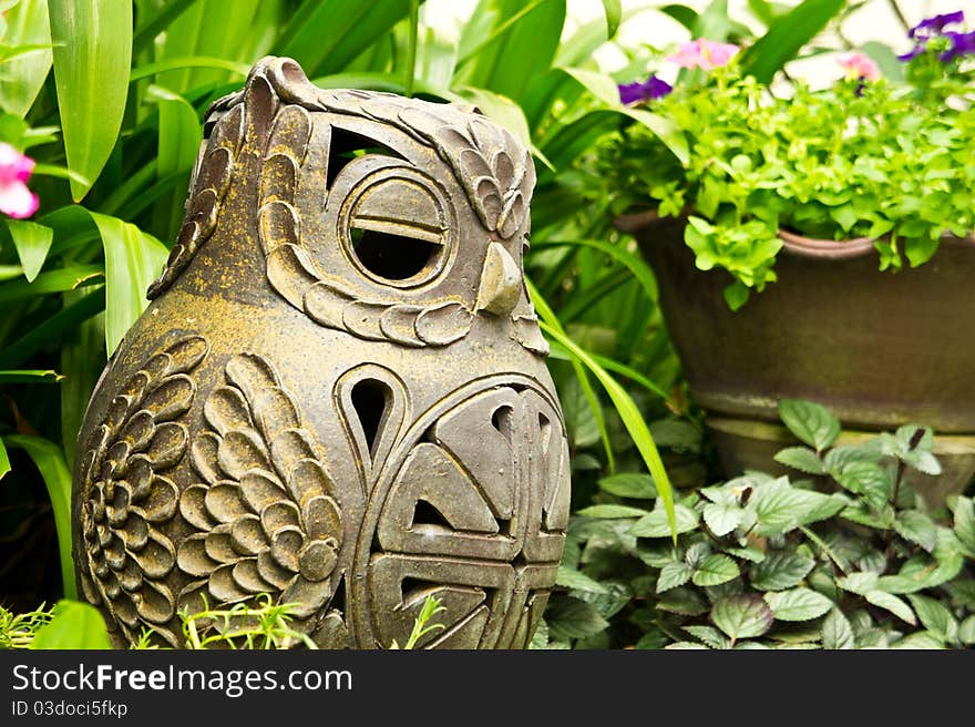 Clay owl