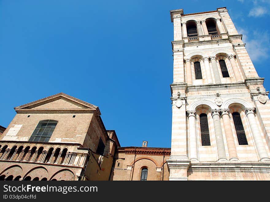 The Campanile of the Church of San Giorgio - Ferrara