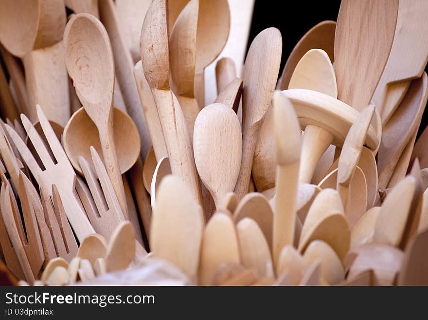 Wooden spoons