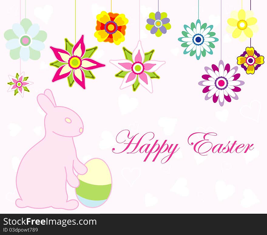 Easter greeting card