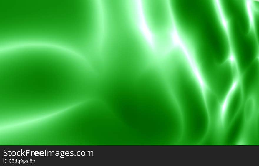 Abstract Green Light