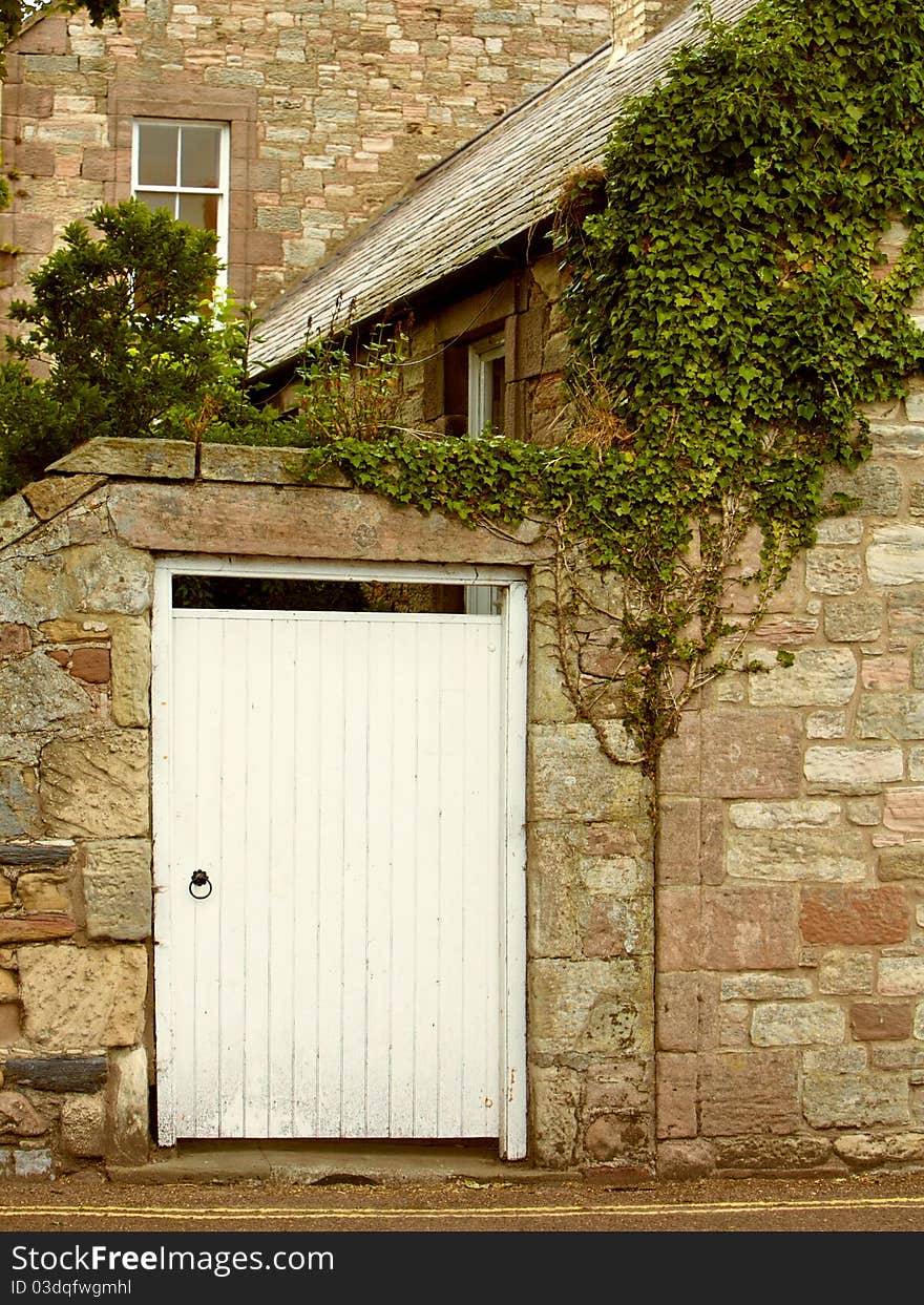 Entrance door, England or Scotland