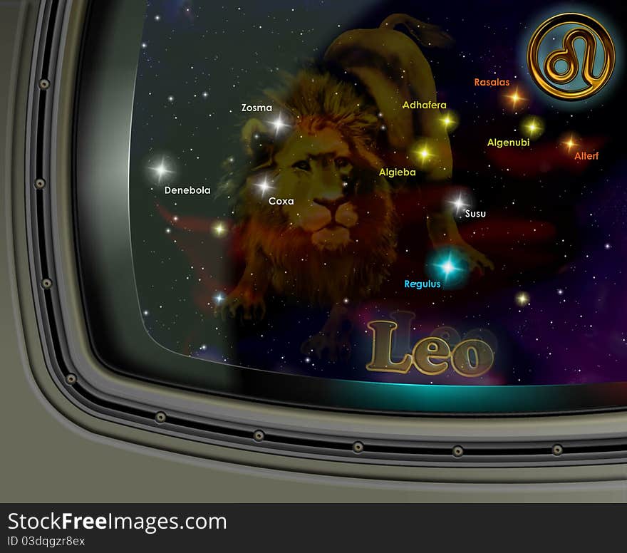 Constellation leo