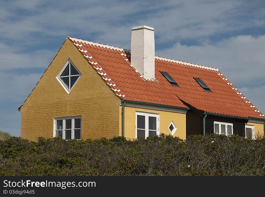 Denmark colored houses