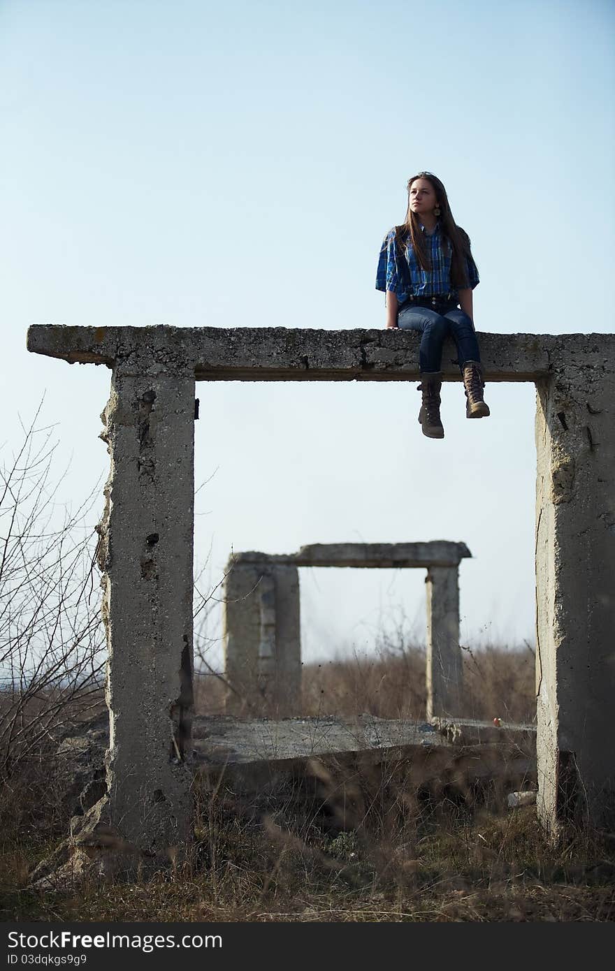 Portrait Of Teenager