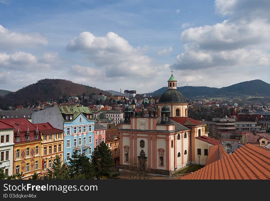 View of the city