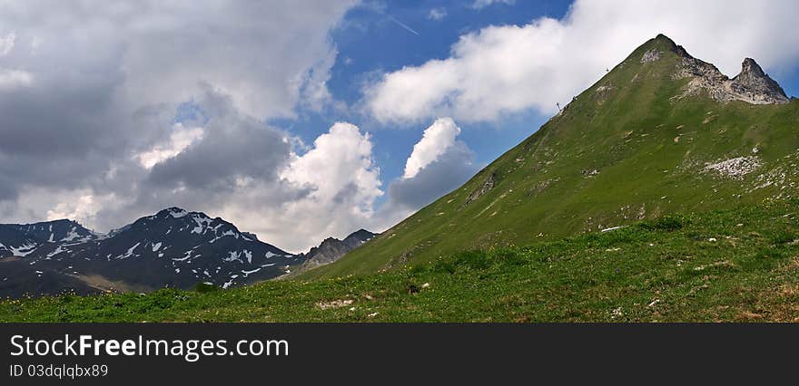 Montains in Swiss