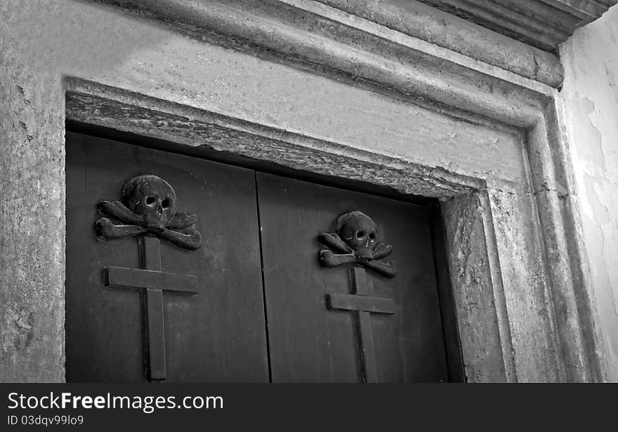 Crypt Entrance In Vecchio