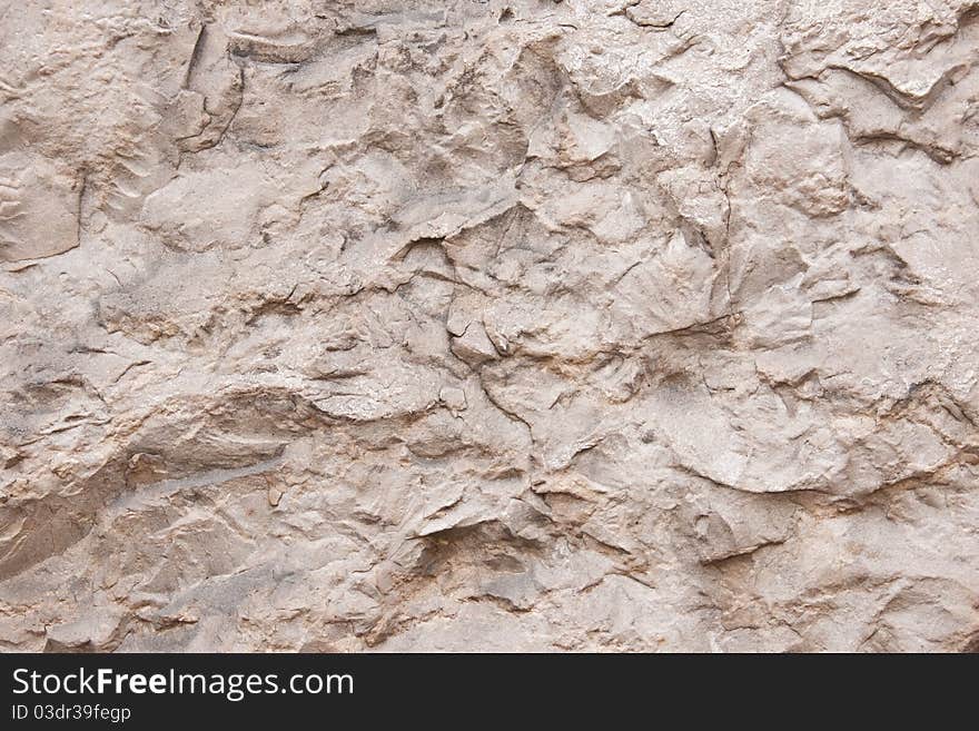 Close up of rough stone surface