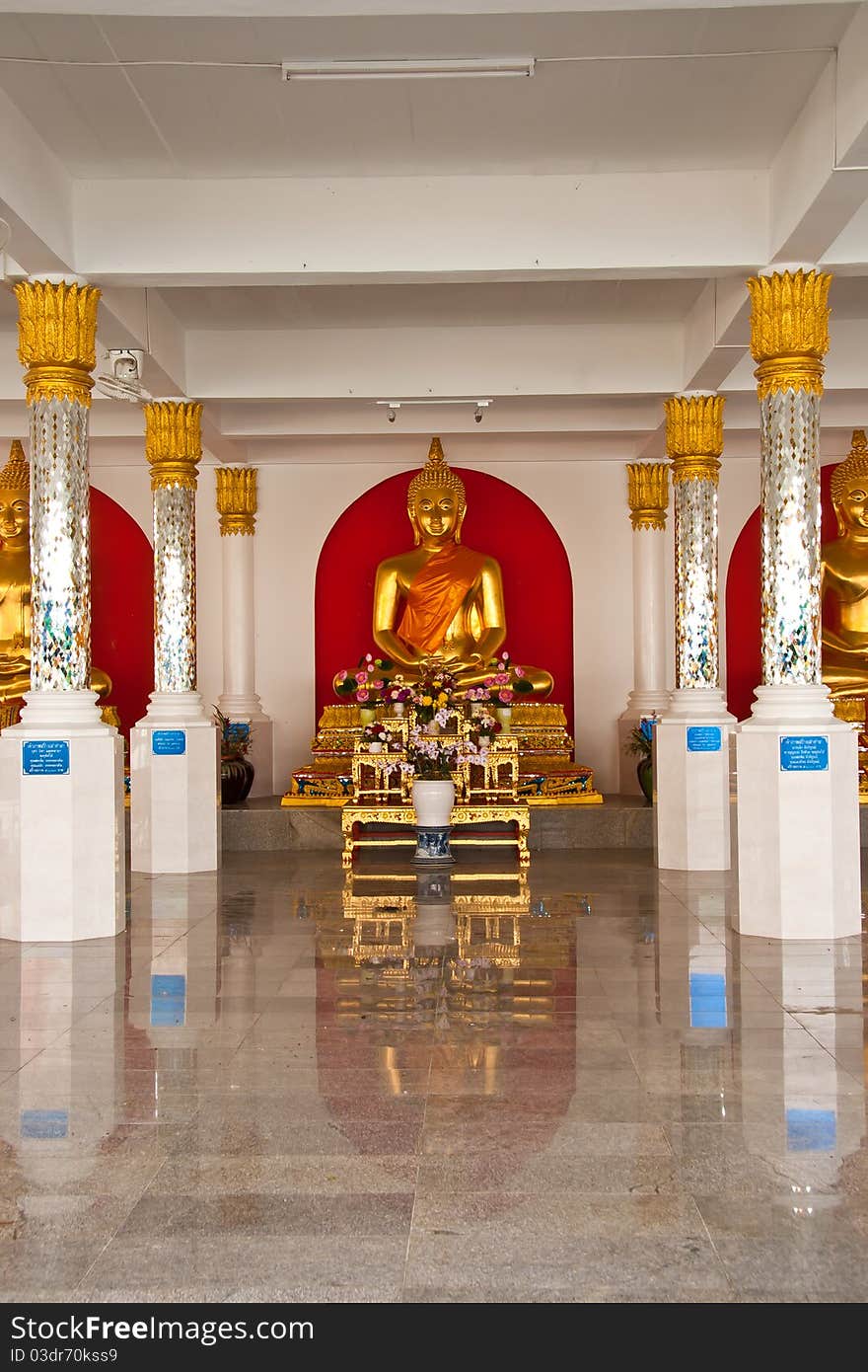 Temple and Buddha in Thailand. Temple and Buddha in Thailand