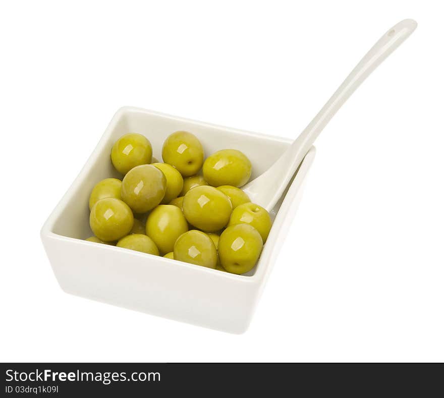 Olives in a bowl