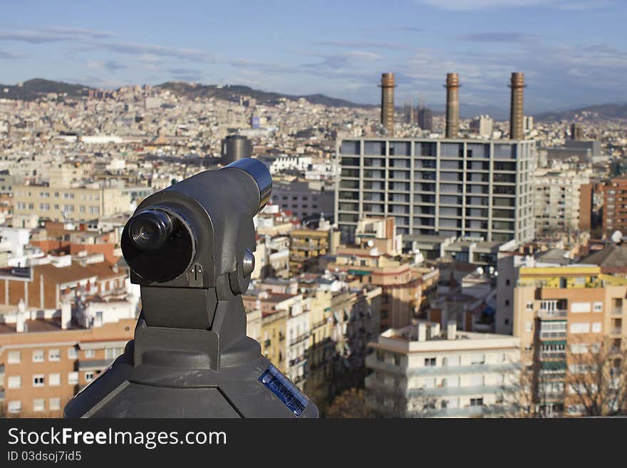 Barcelona viewpoint