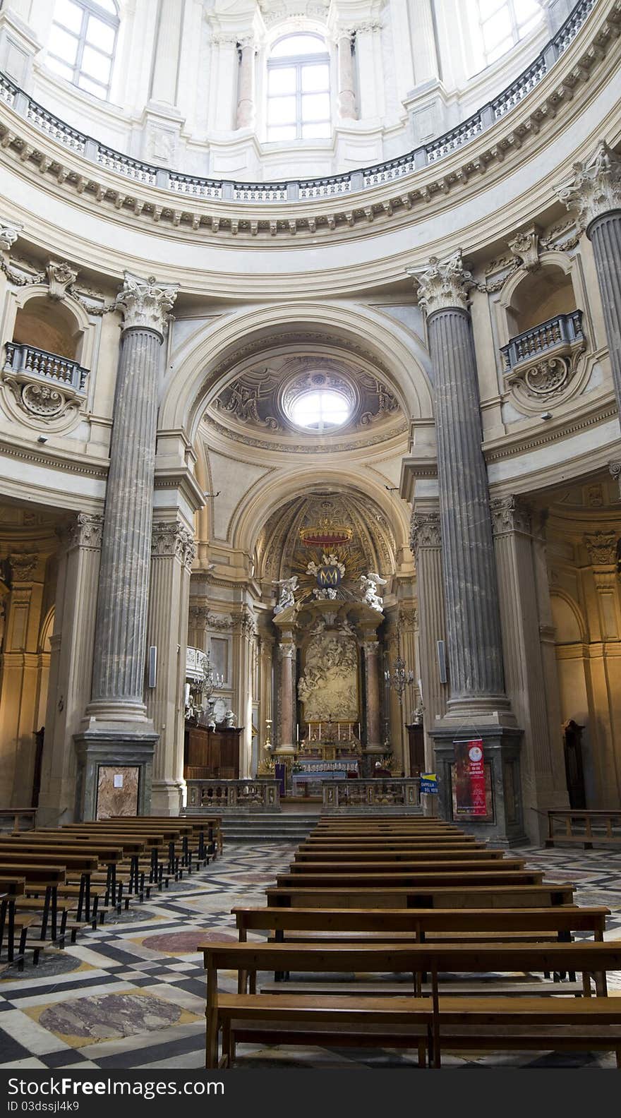 Detail of superga church in torino. Detail of superga church in torino