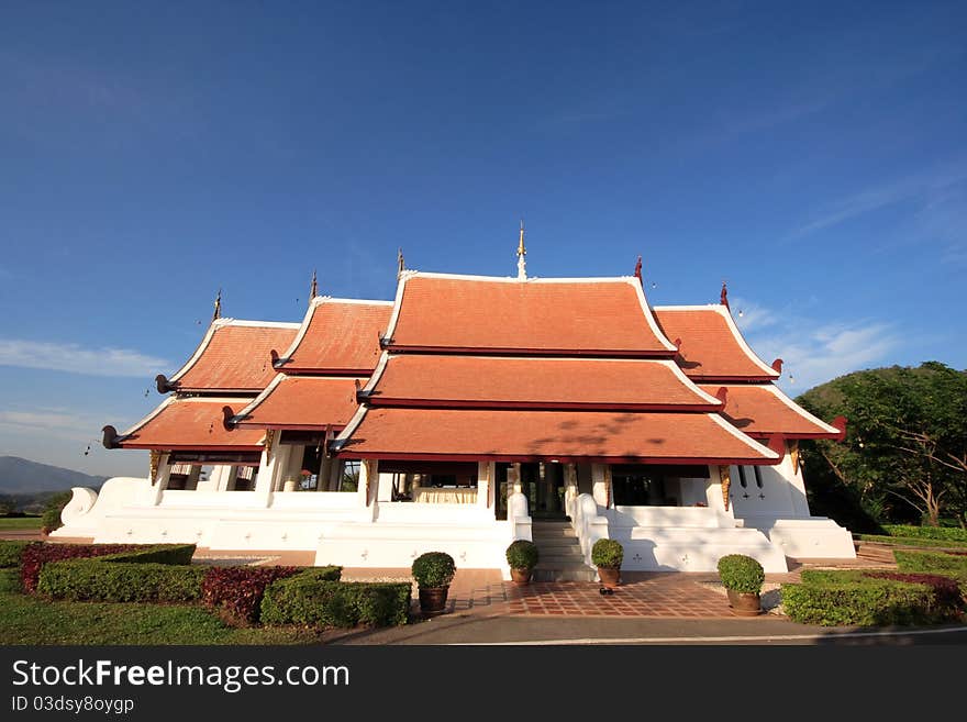 Church in the northern Thai people are respectful of the North. Church in the northern Thai people are respectful of the North.