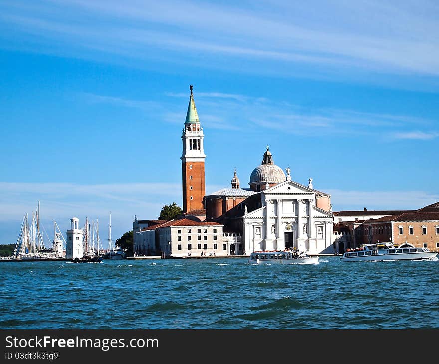 Seaview of San Macro Church , Venice Italy