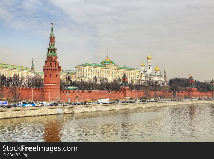 Red square in Moscow city Russia.