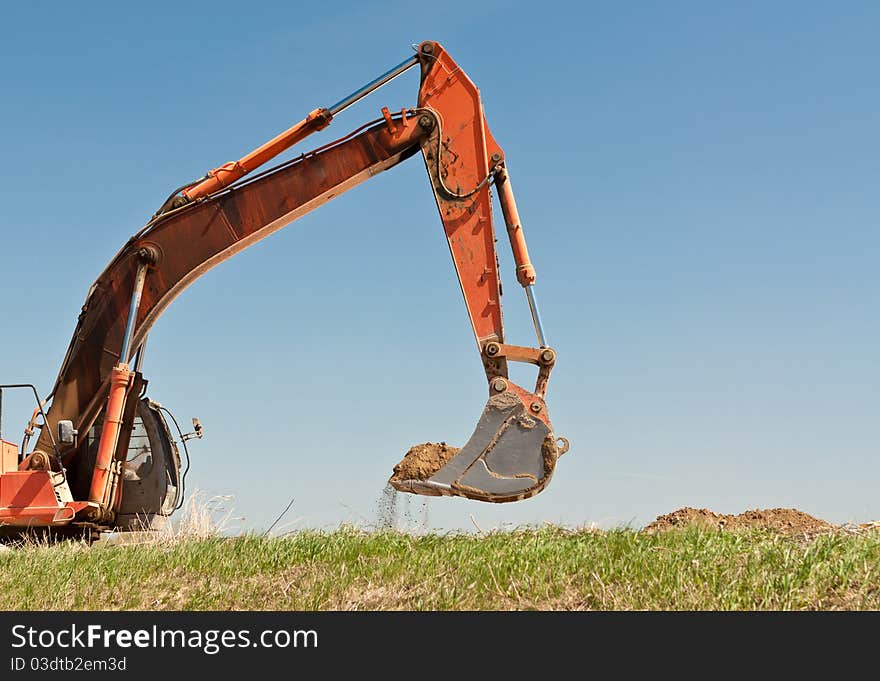 Hydraulic Excavator Arm And Bucket