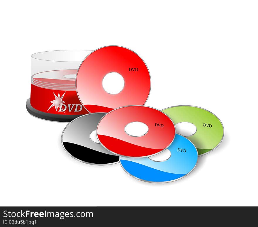 DVDs, Cdr Vector