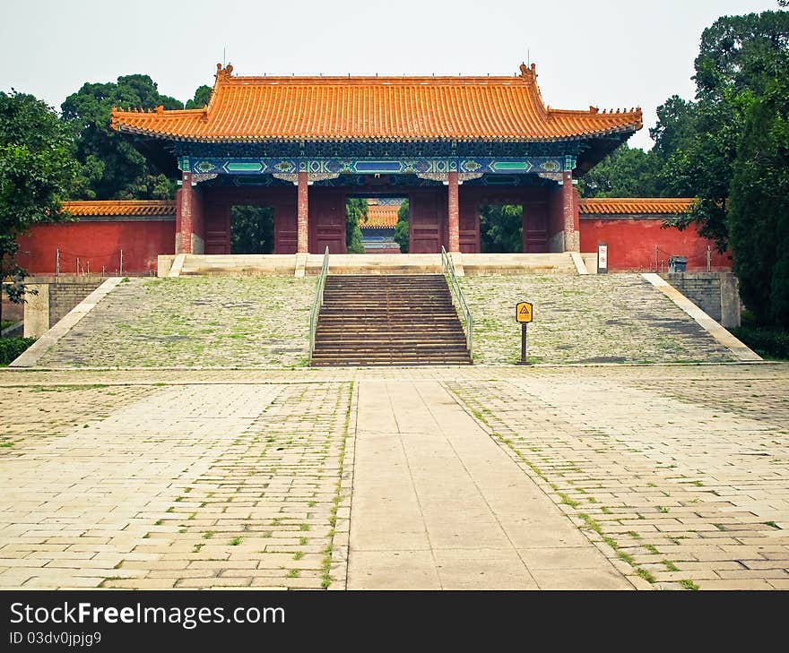 China, Beijing the Ming Tomb