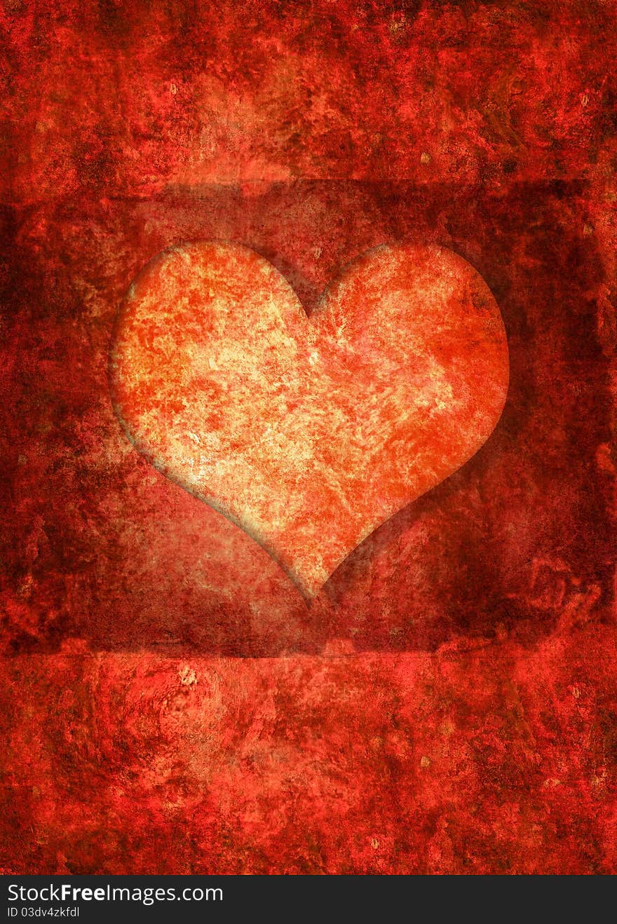 Valentine s day grunge background