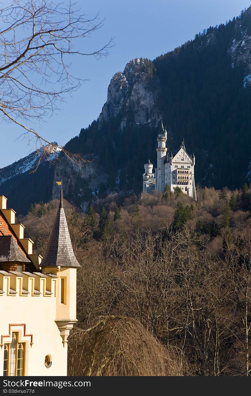 Neuschwanstein castle.