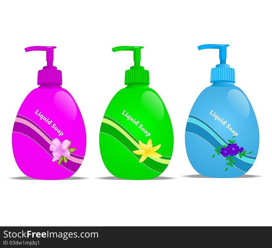 Liquid Soap, Cdr Vector