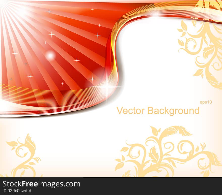 Vector floral Background  eps10