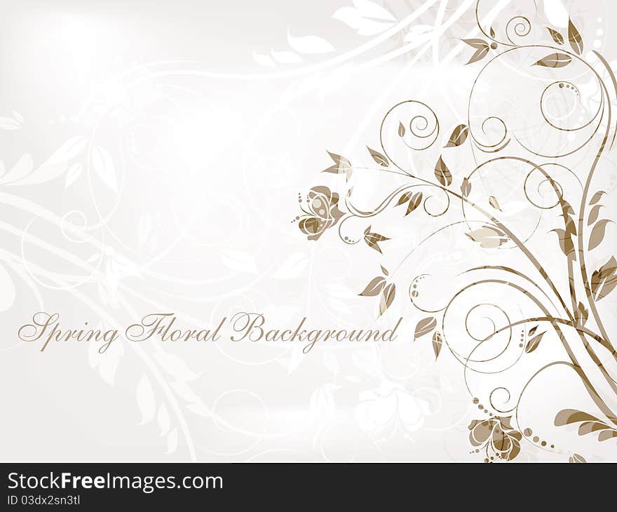 Nice Floral background for your design. Nice Floral background for your design