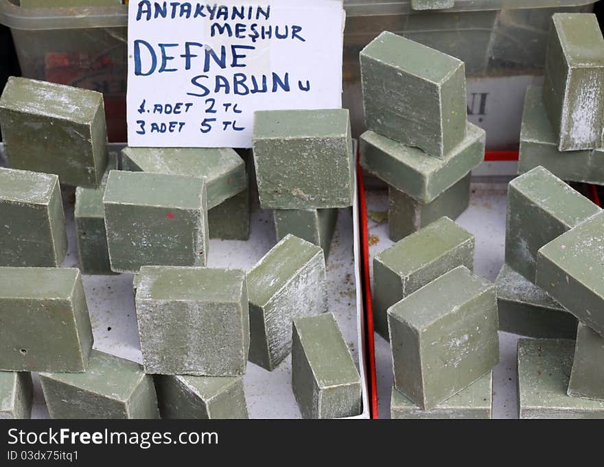 Soap of sweet bay is popular in Turkey.