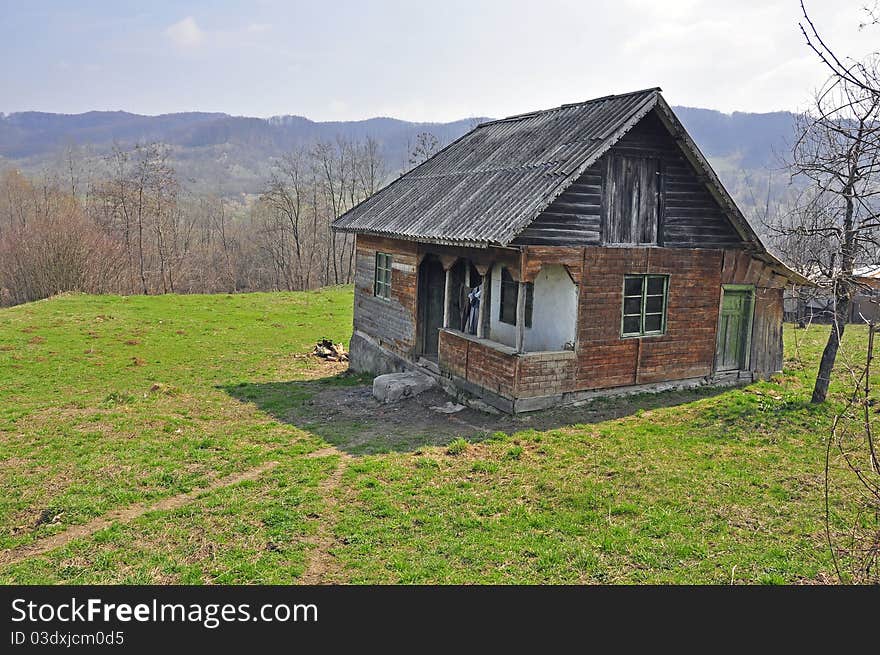 Transylvania wooden house