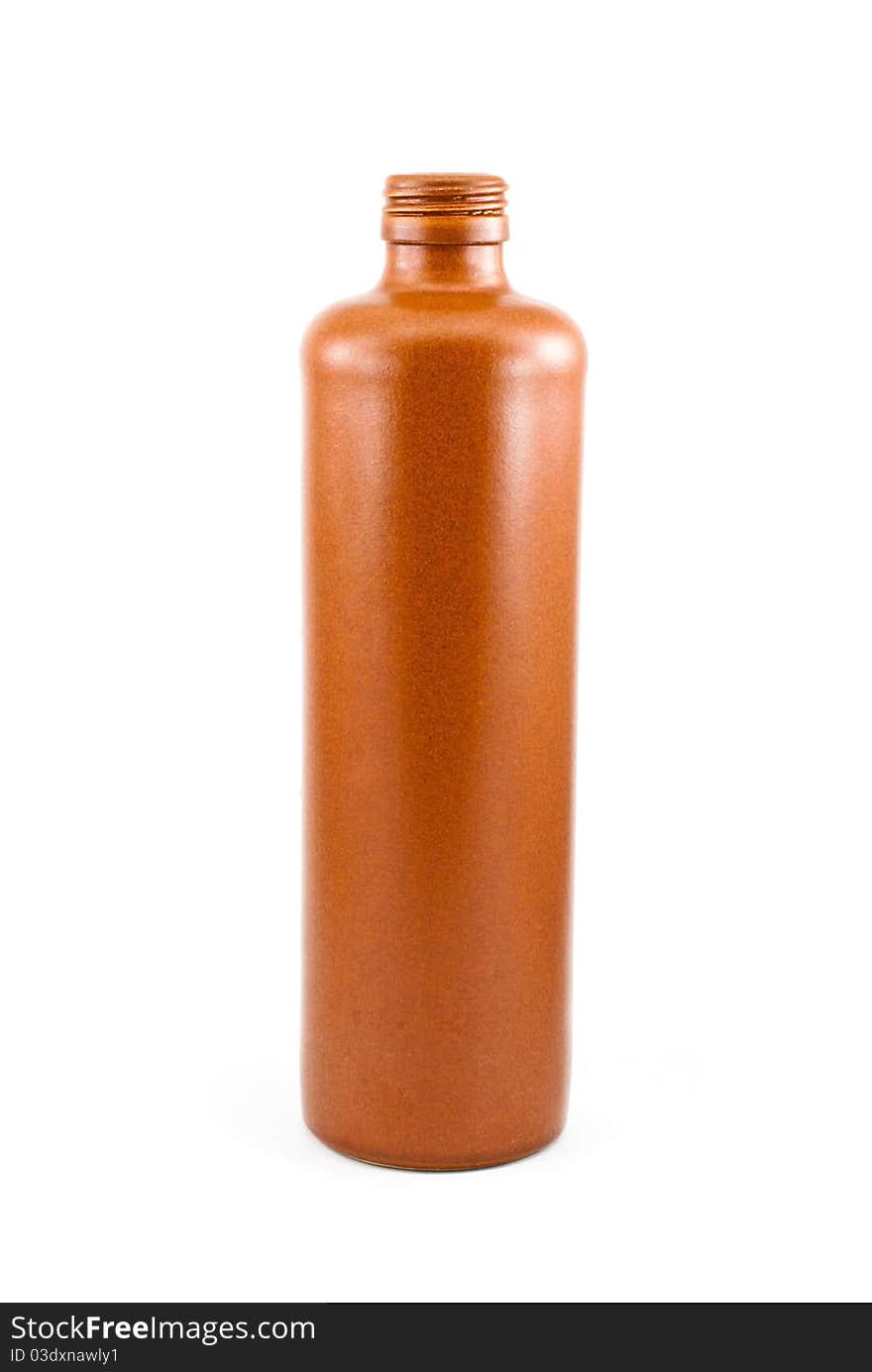 Clay bottle