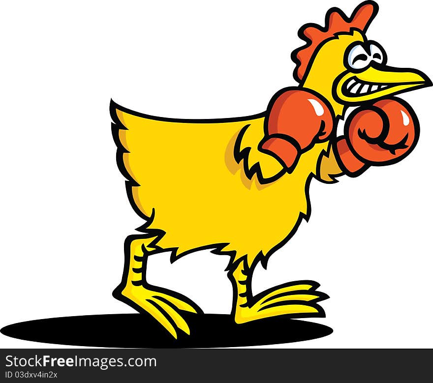 Boxing Bird