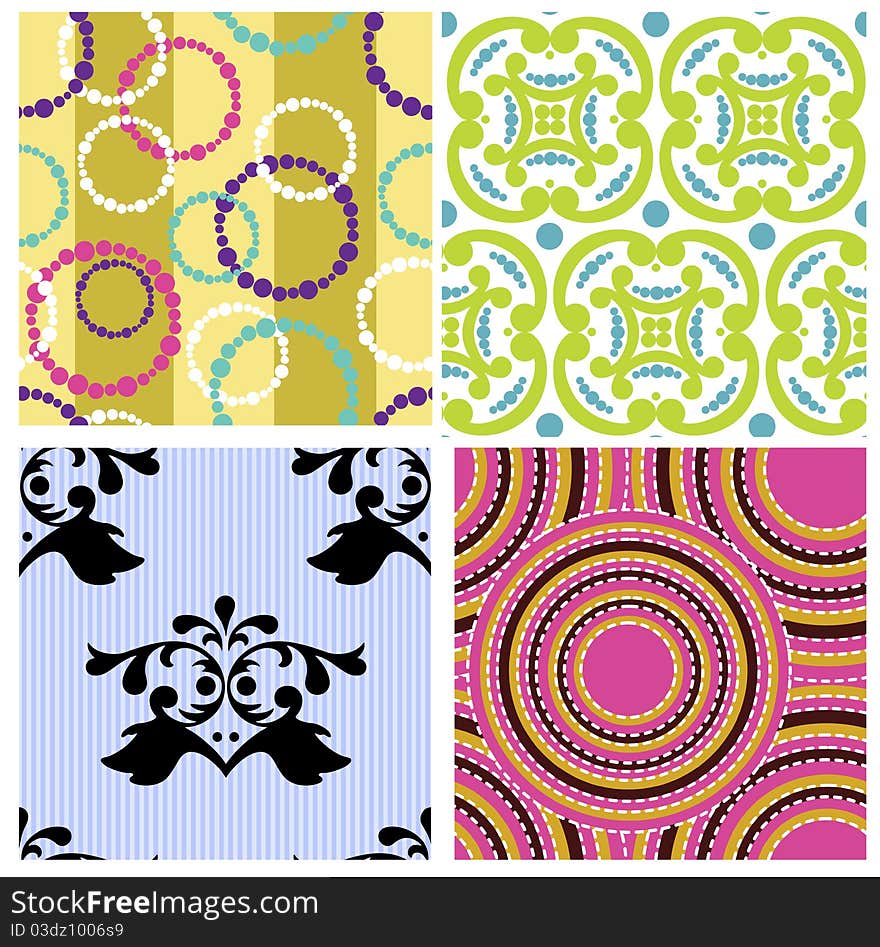 Set of abstract patterns