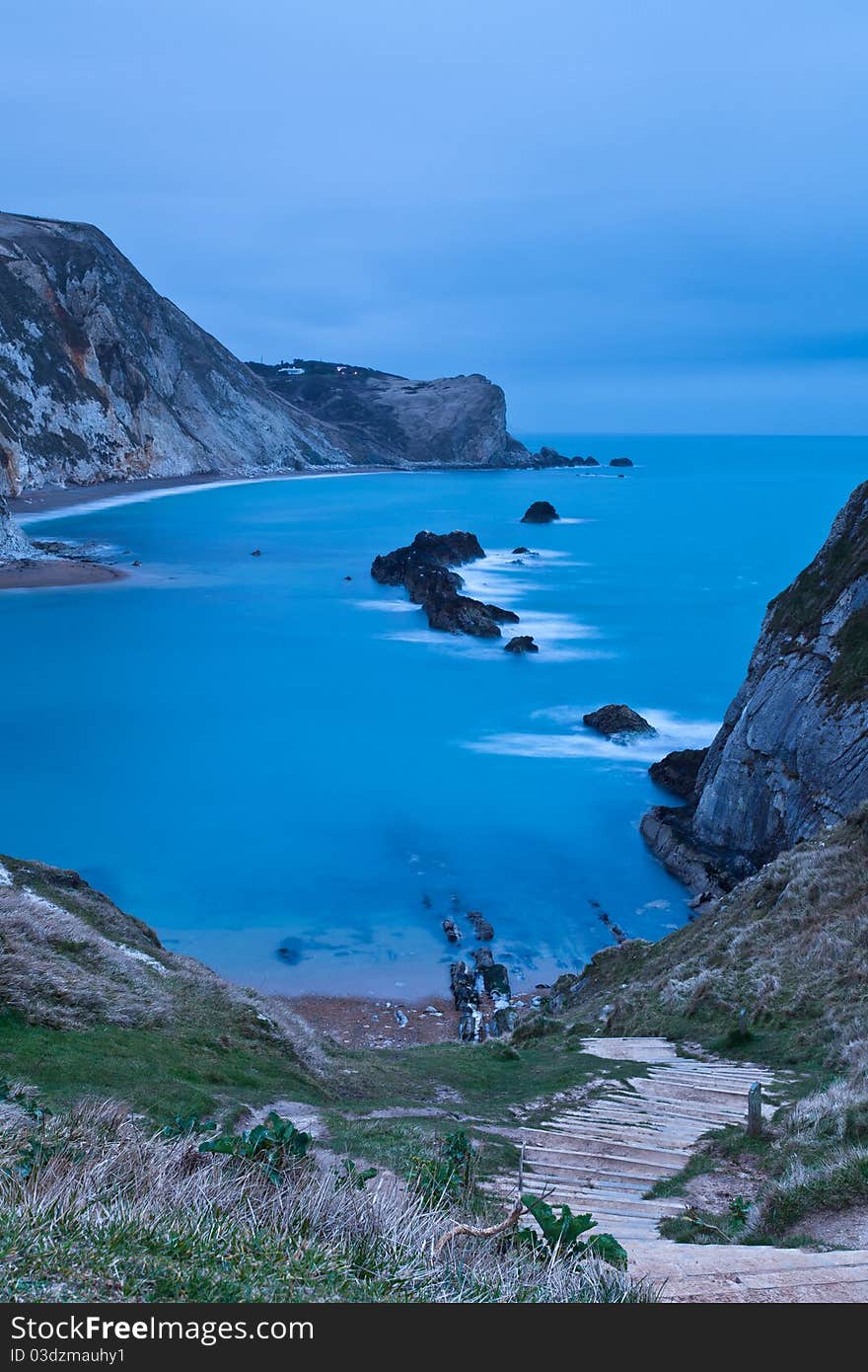 Man-o-War Cove at Dusk